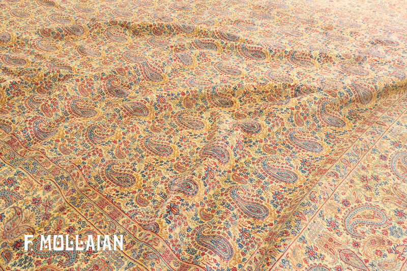 Grand Tapis Kerman Fin n°:35292947